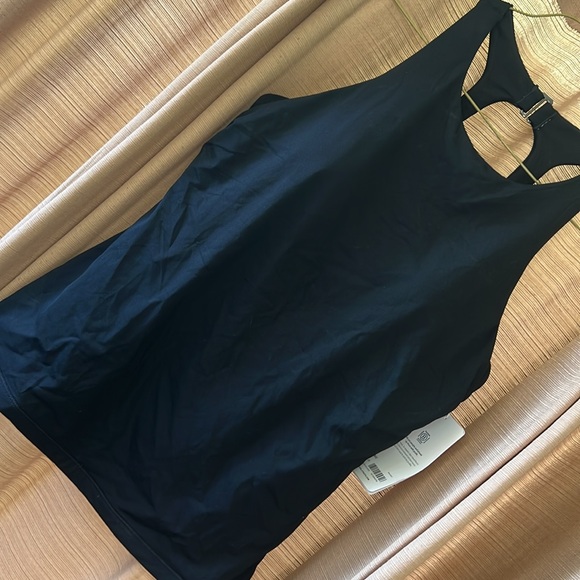 NWT-Athleta Black Maldives Bra Cup Tankini, Size 38B/C - Picture 5 of 10